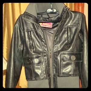 Faux retro style Aviator/Moto jacket
